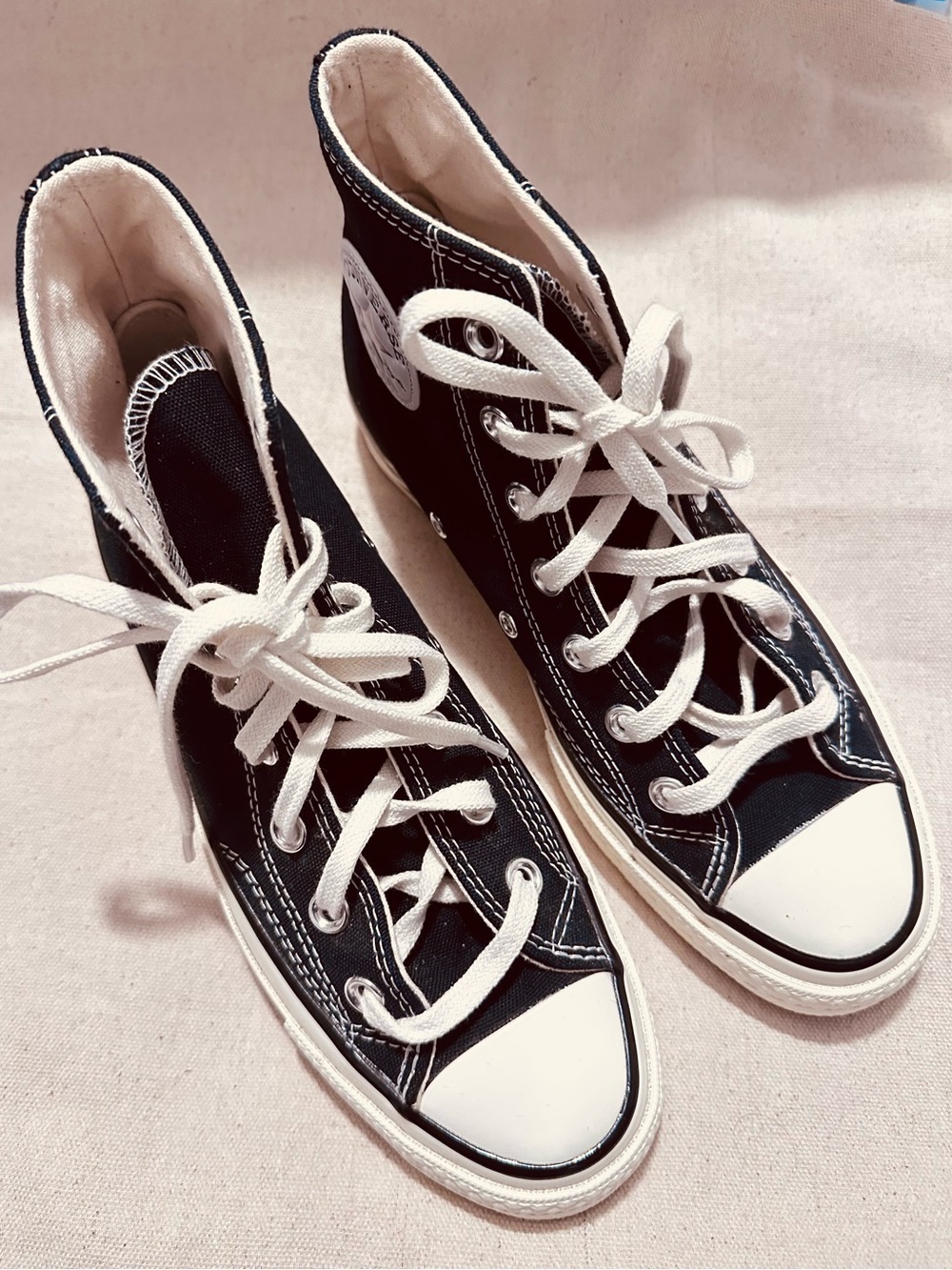 Converse |Shoes | Converse Chuck 70 Vintage | Black Black Egret - Picture 2 of 10